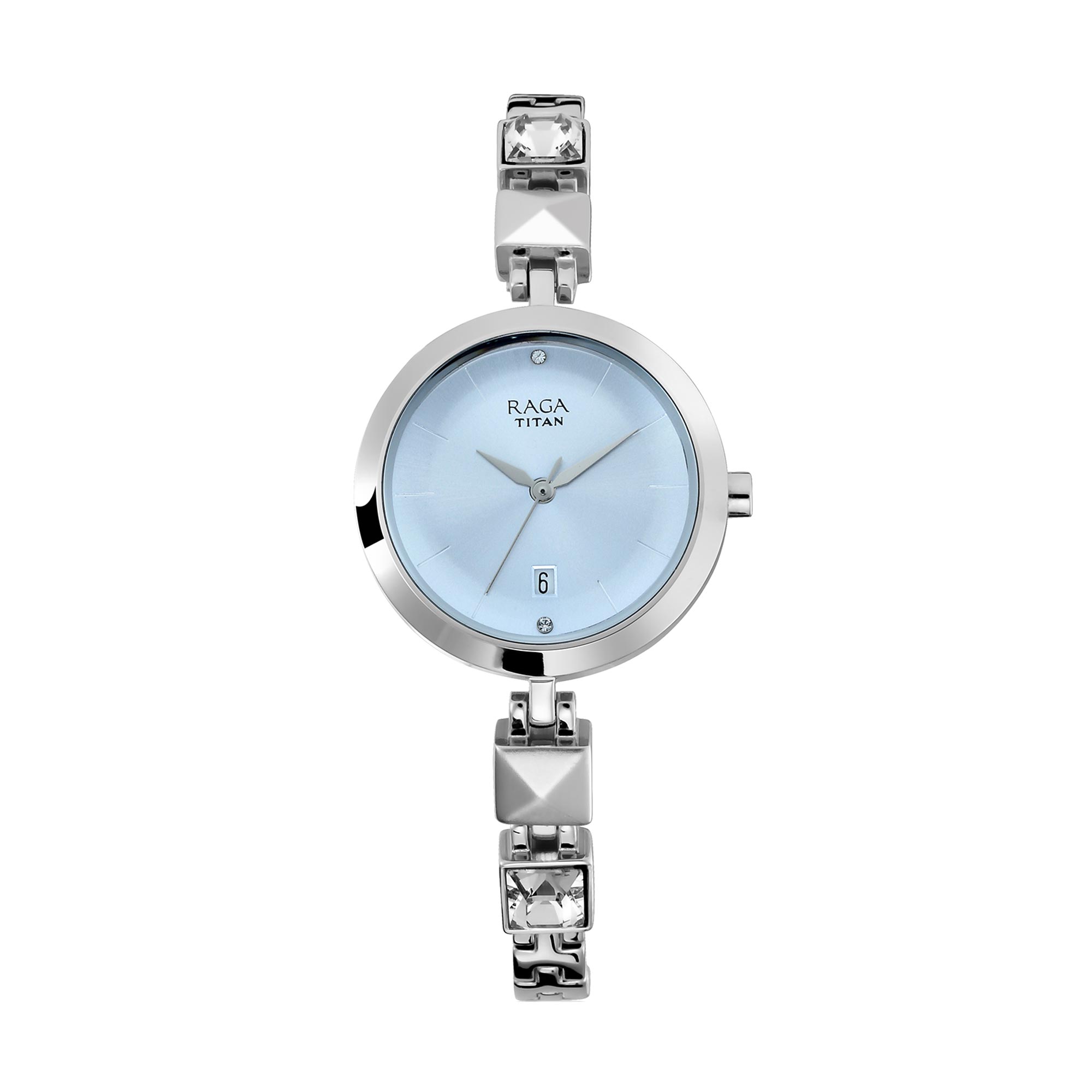 Picture of Titan Raga Viva Blue Dial Analog Watch for Women