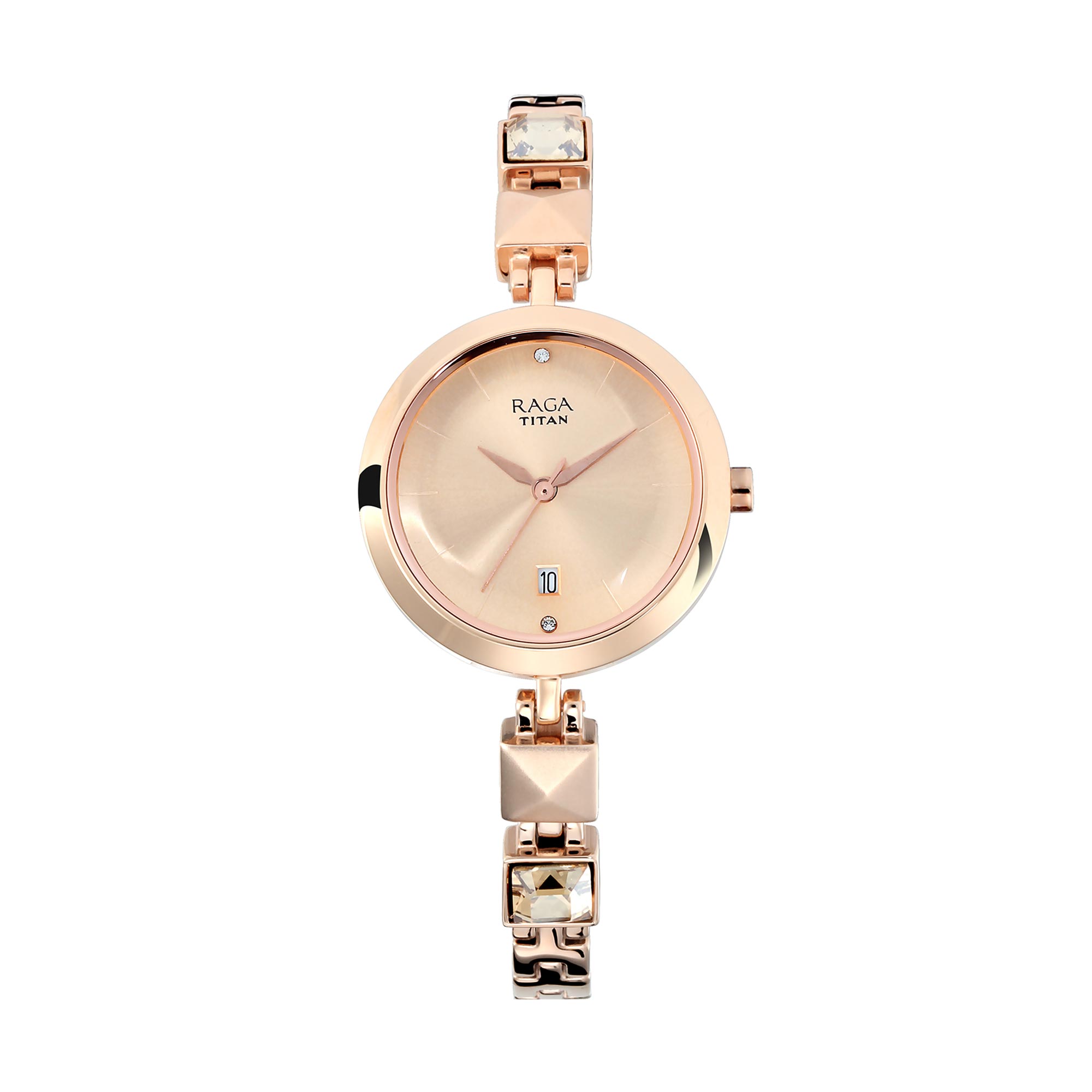 Picture of Titan Raga Viva Rose Gold Dial Analog Watch for Women