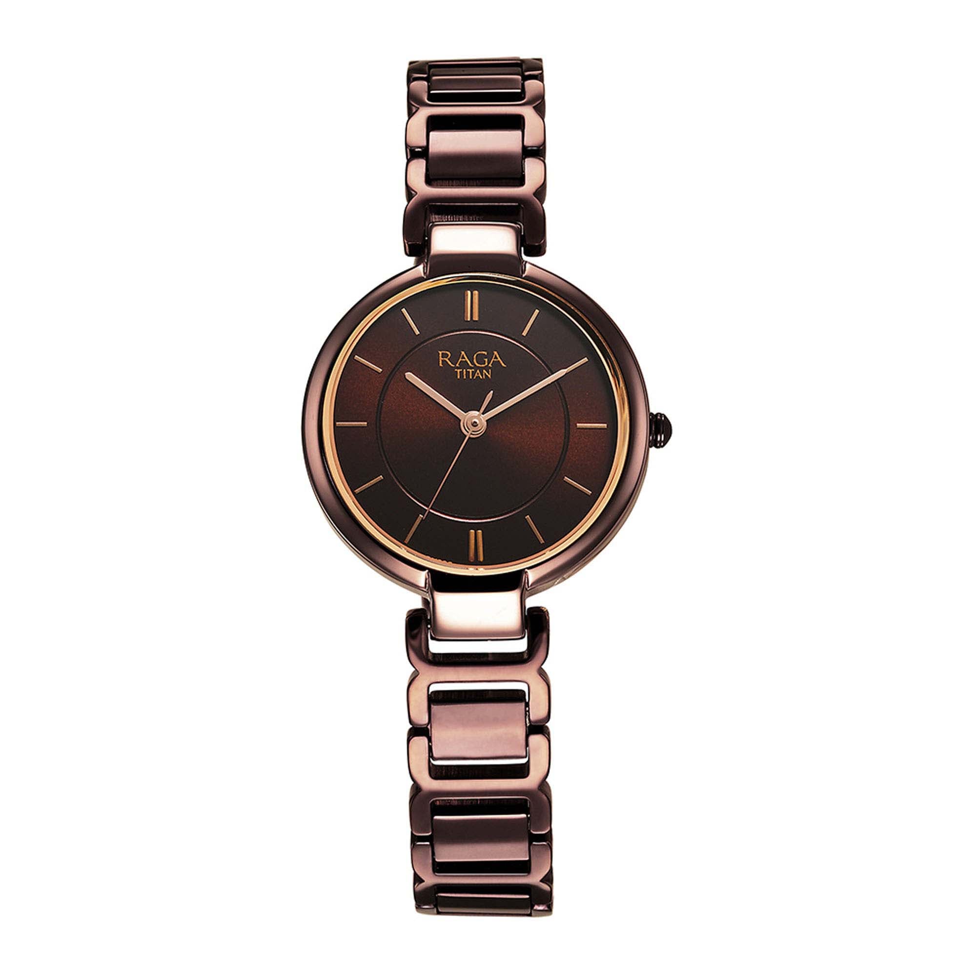 Picture of Raga Delight Brown Dial Metals Strap Watch