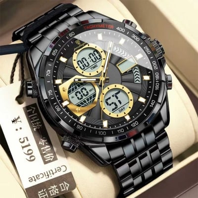 Picture of Poedagor E108 Watch For Men-Full Black
