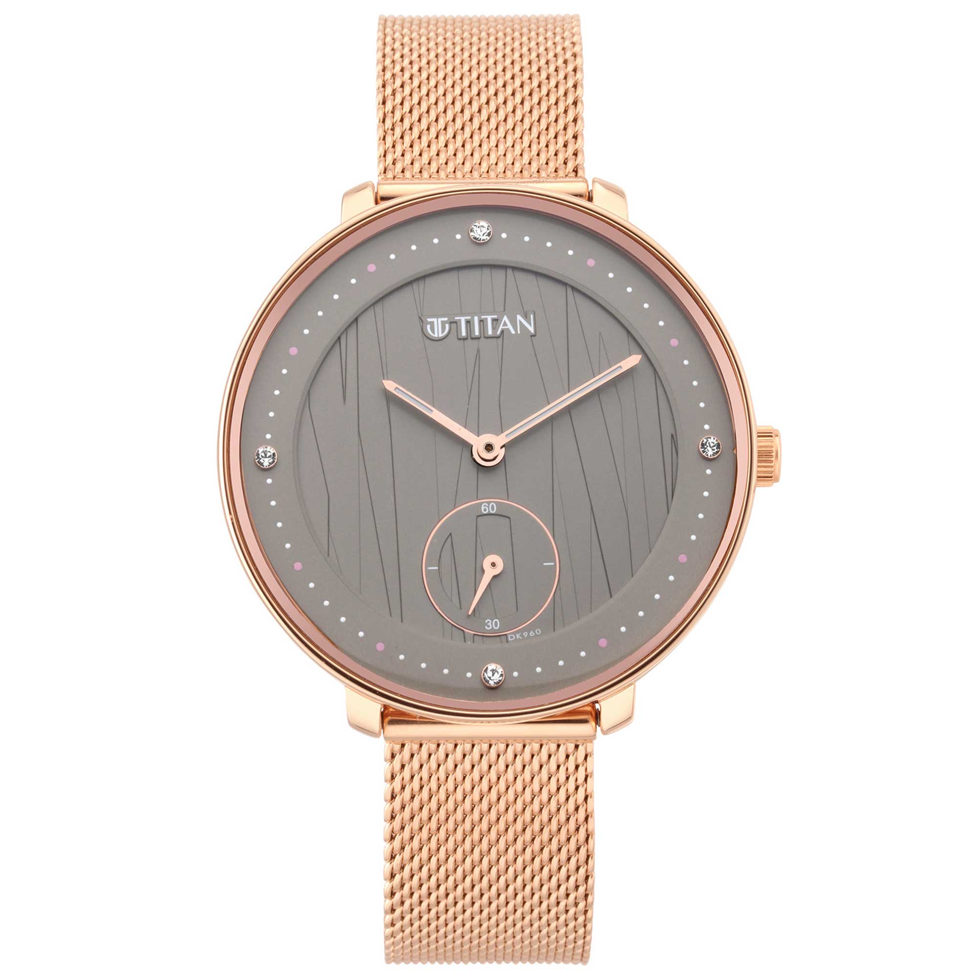 Picture of Workwear Watch with Black Dial & Stainless Steel Strap