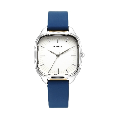 Picture of Titan Women WORKWEAR White Analog Watch 