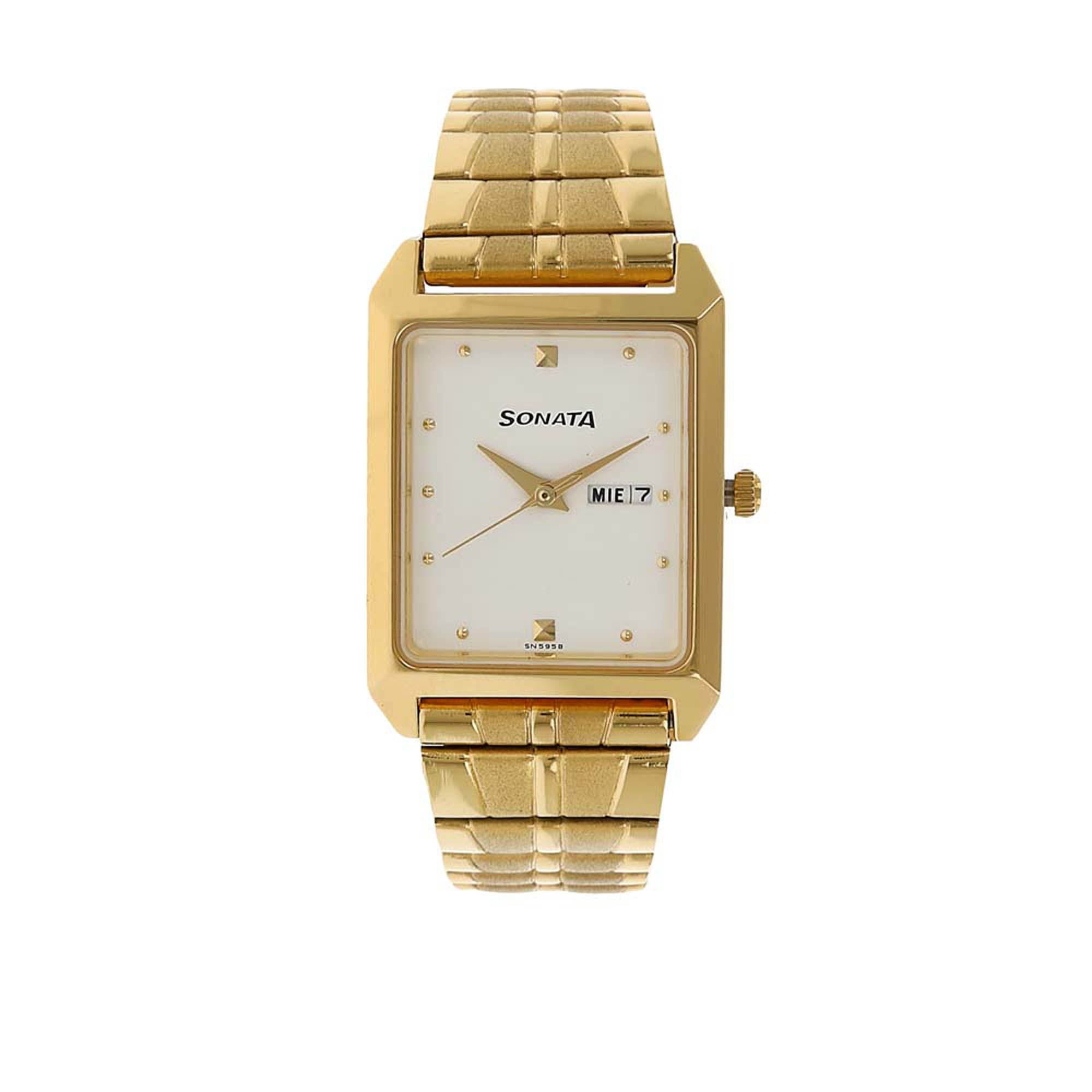 Picture of Sonata Others White Dial Analog Watch for Men