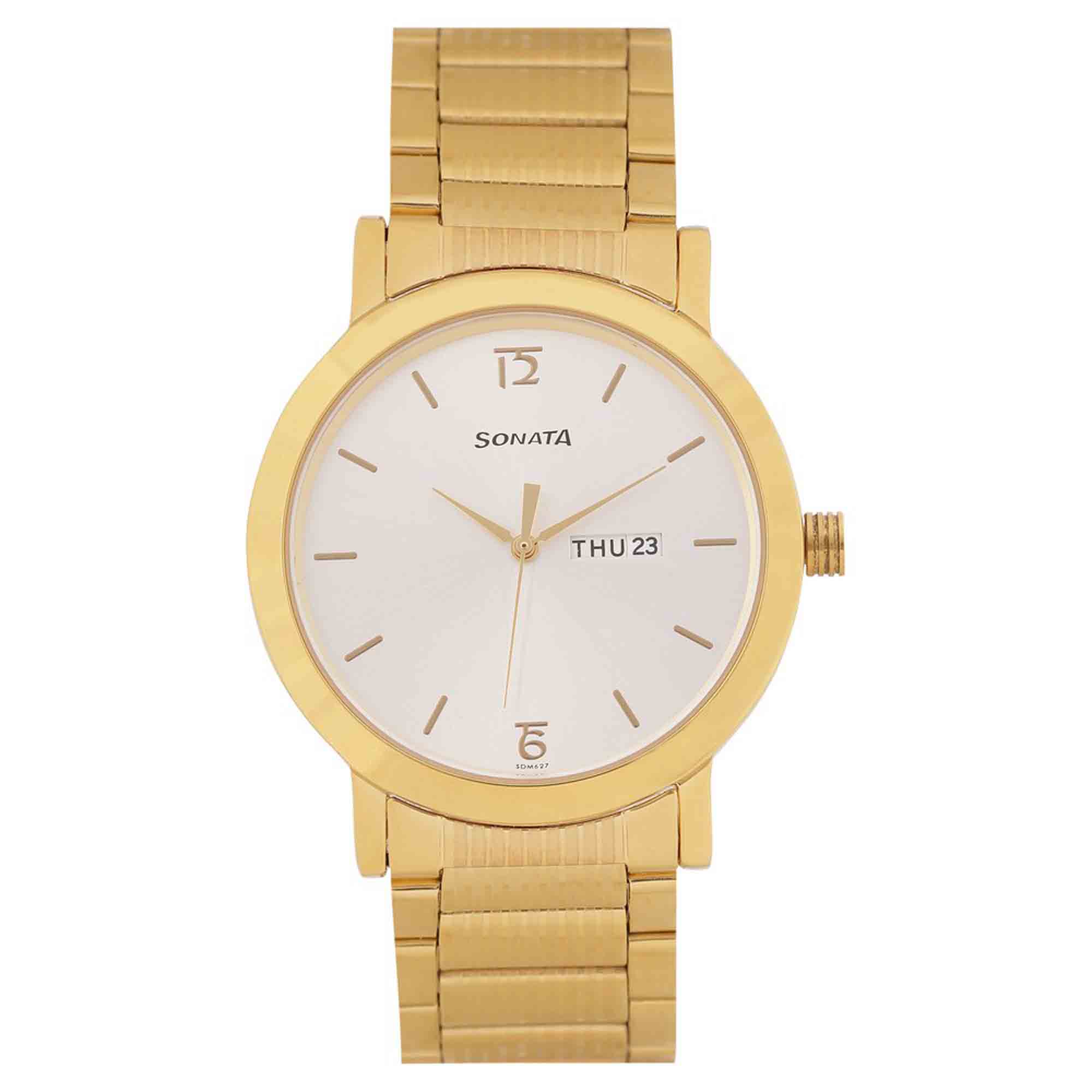 Picture of Utsav White Dial Stainless Steel Strap Watch