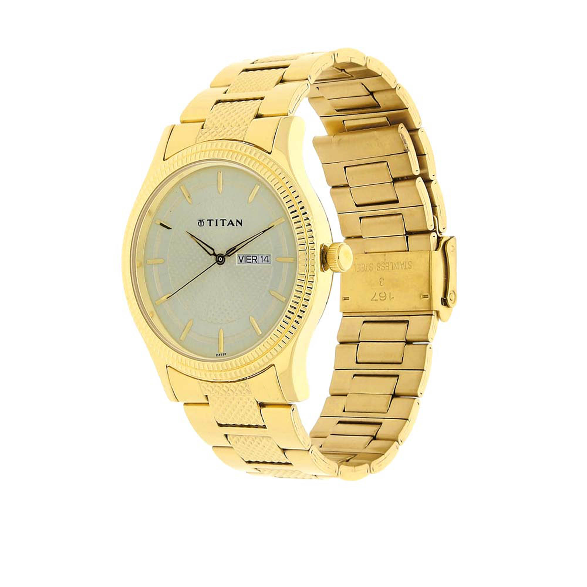 Picture of Titan Champagne Dial Analog Watch for Men