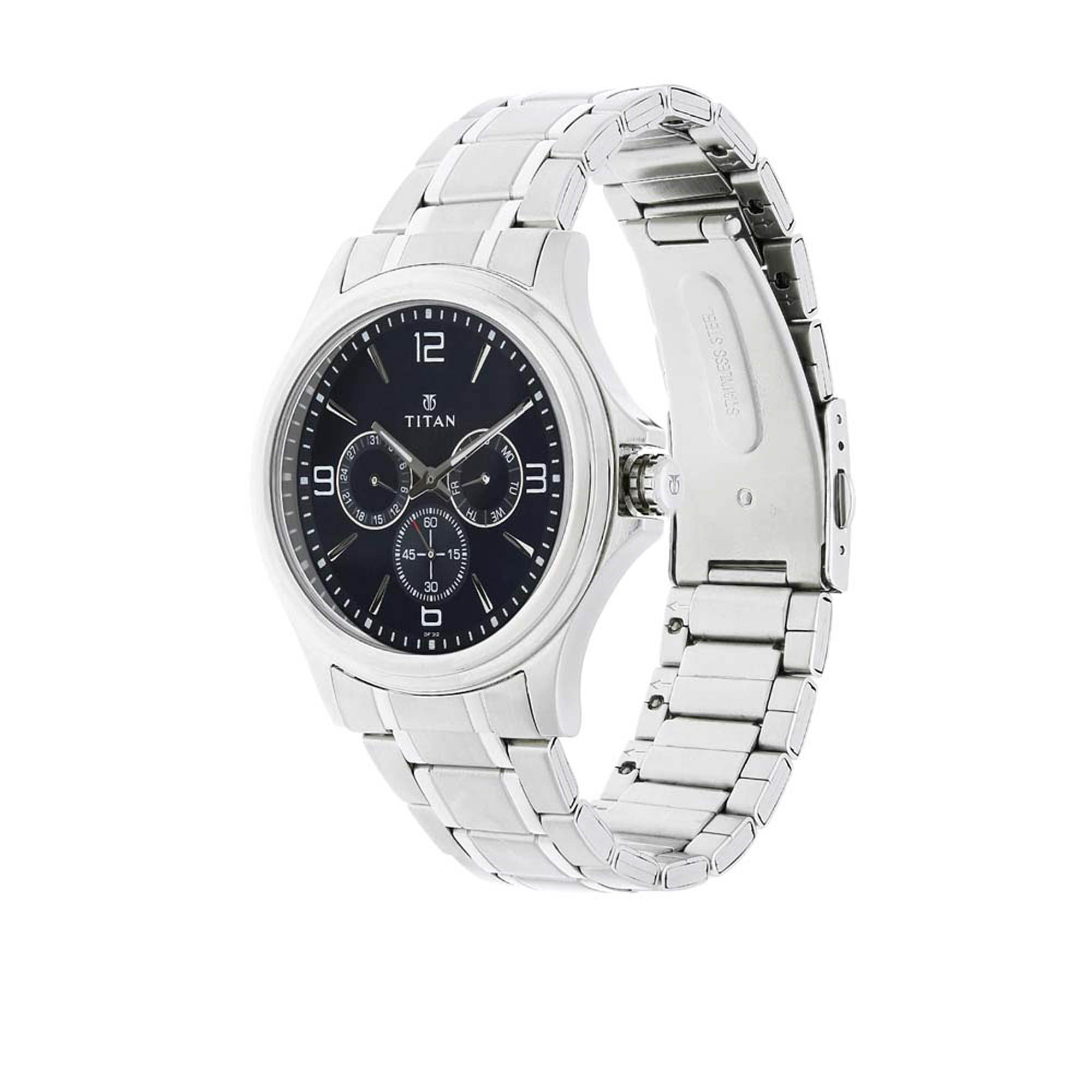 Picture of Blue Dial Metal Strap Watch