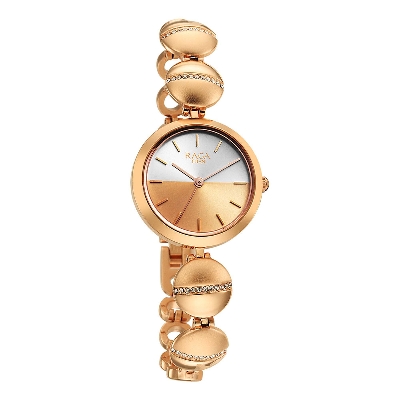 Picture of Raga Delight Silver Dial Metals Strap Watch