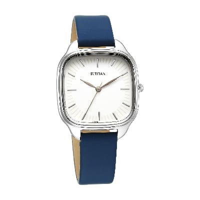 Picture of Titan Women WORKWEAR White Analog Watch 