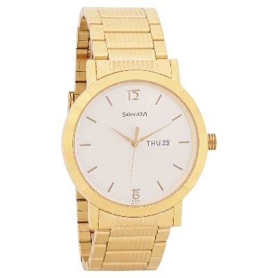 Picture of Utsav White Dial Stainless Steel Strap Watch