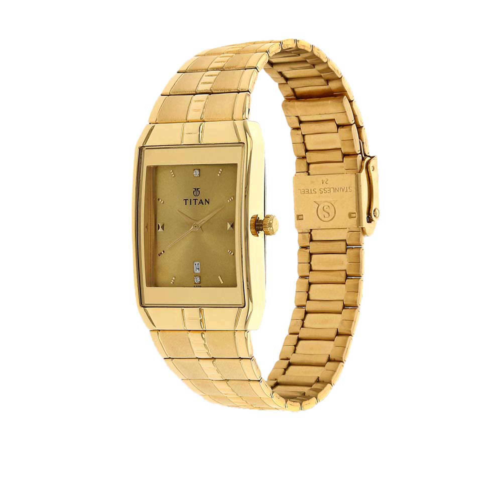 Picture of Titan Gold Dial Analog Watch for Men