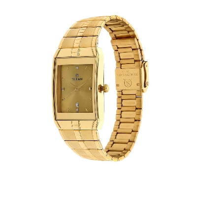 Picture of Titan Gold Dial Analog Watch for Men