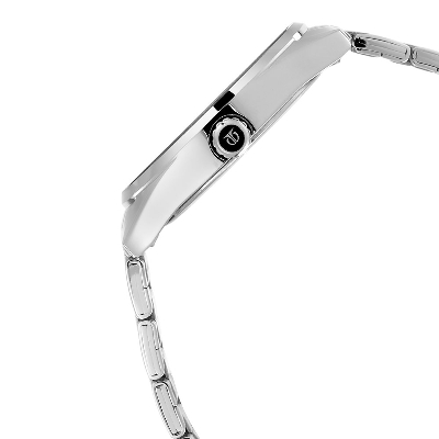 Picture of Workwear Watch with White Dial & Stainless Steel Strap