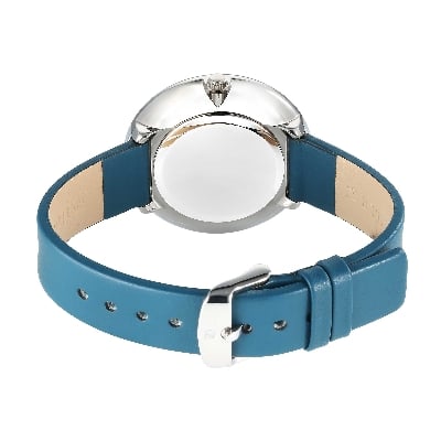 Picture of Titan Stackables Quartz Analog White Dial Leather Strap Watch For Women