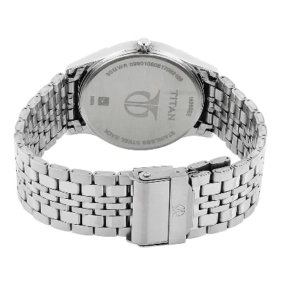 Picture of Black Dial Metal Strap Watch