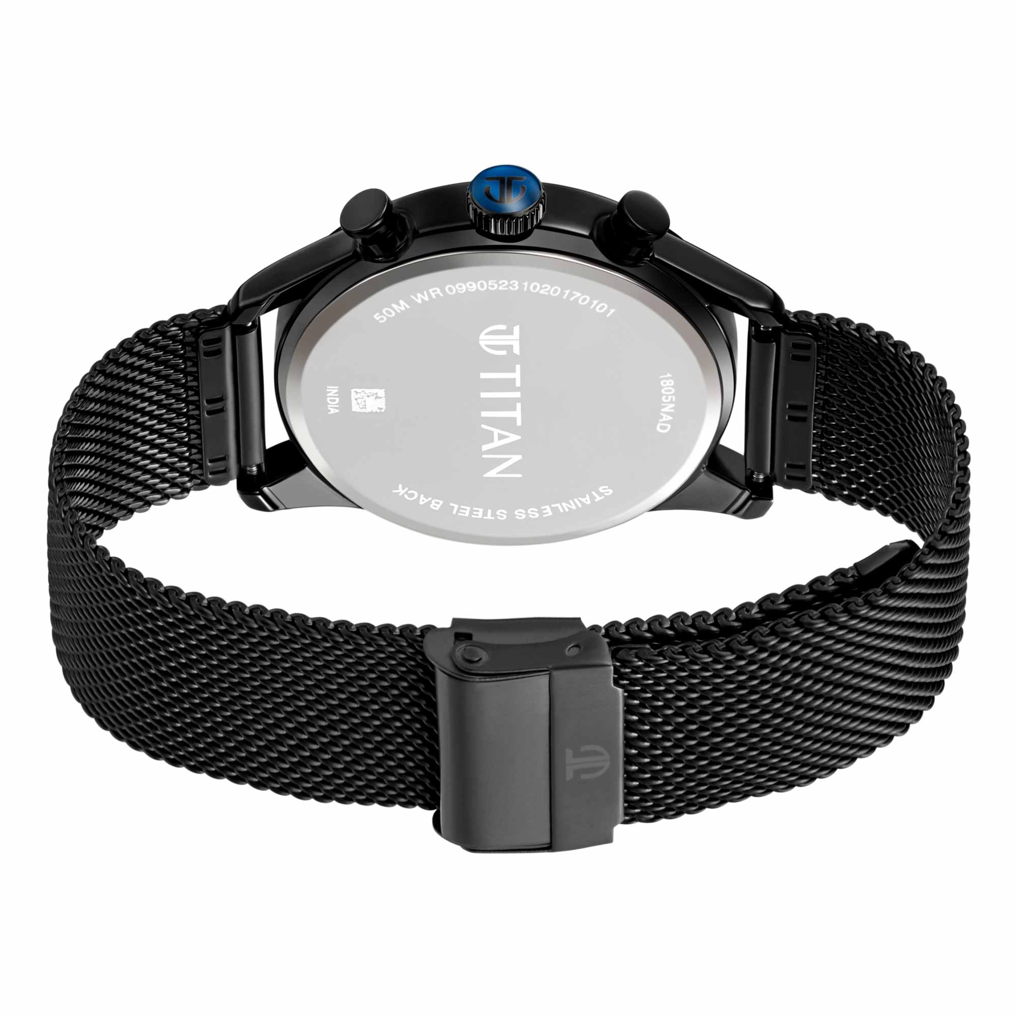 Picture of Elmnt Midnight Blue Dial Stainless Steel Strap Watch