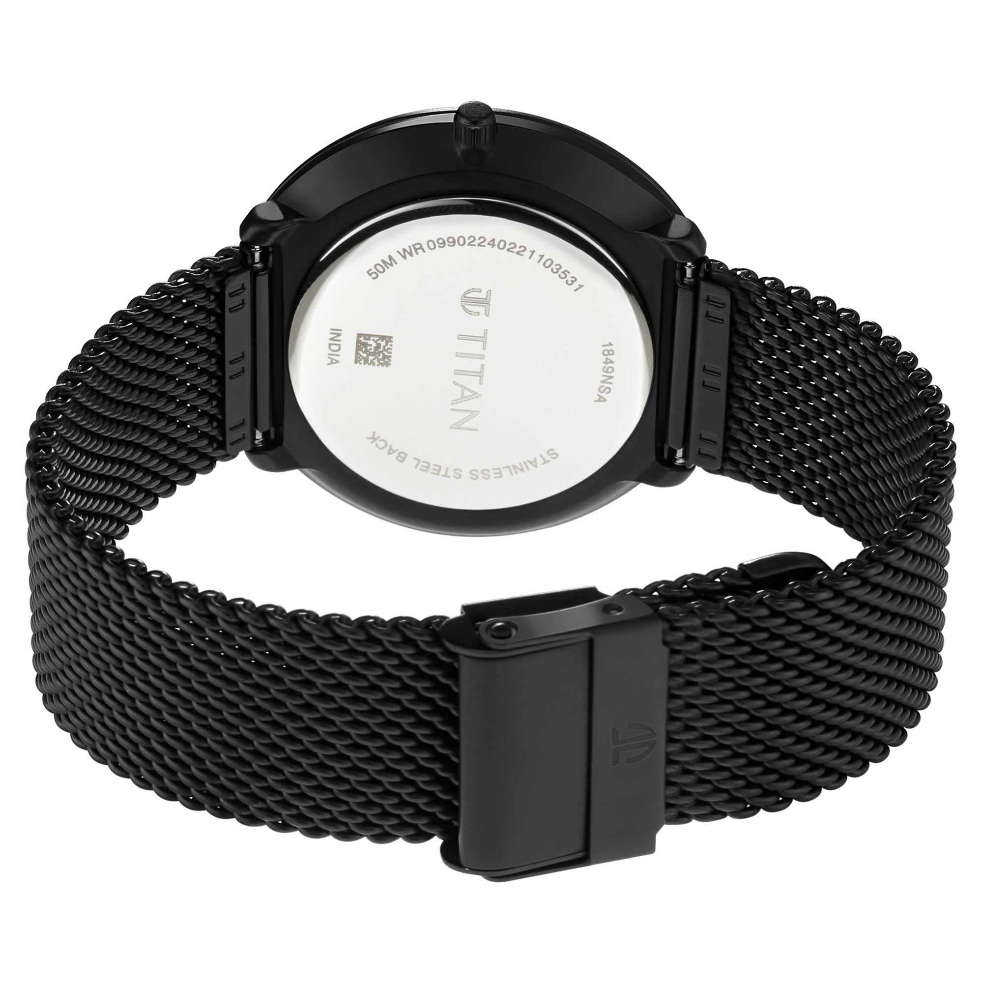 Picture of Workwear Watch with White Dial & Stainless Steel Strap