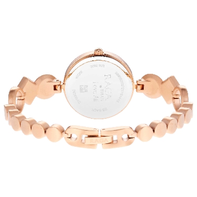 Picture of Love All Watch with Pink Dial & Brass Strap