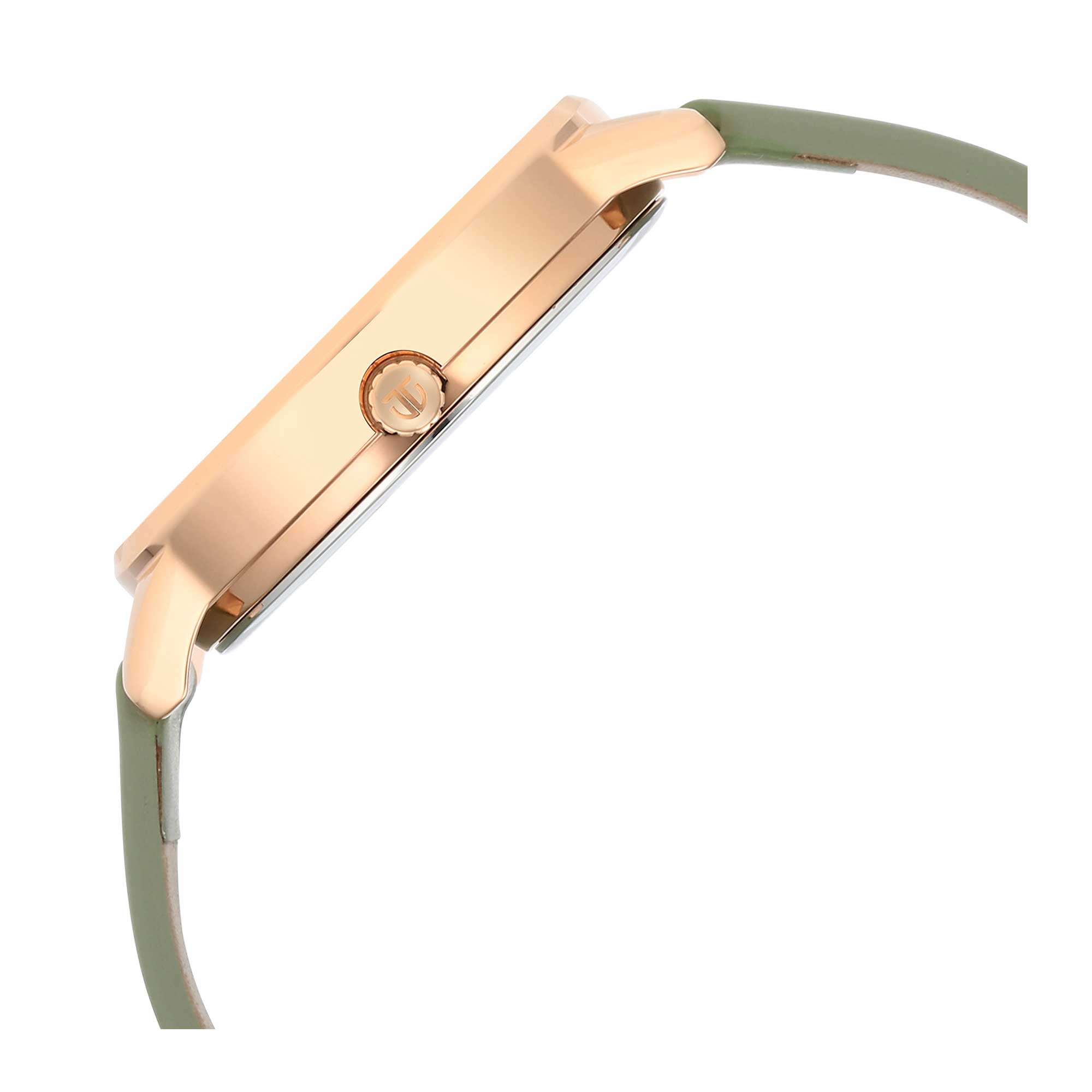 Picture of Neo Green Dial Leather Strap Watch for Women