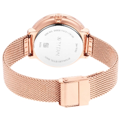 Picture of Workwear Silver Dial Rose Gold Stainless Steel Strap Watch