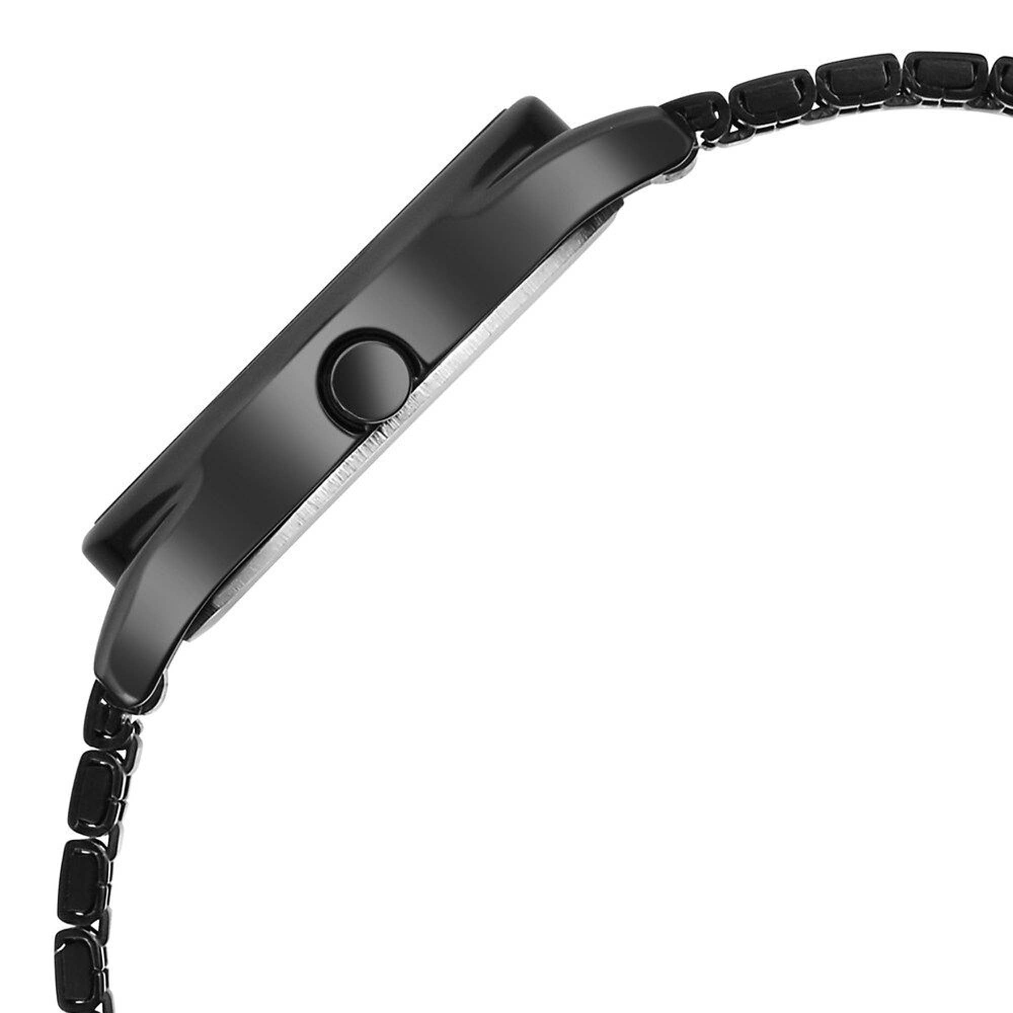 Picture of Titan Karishma Quartz Analog Blue Dial Black Stainless Steel Strap Watch For Women