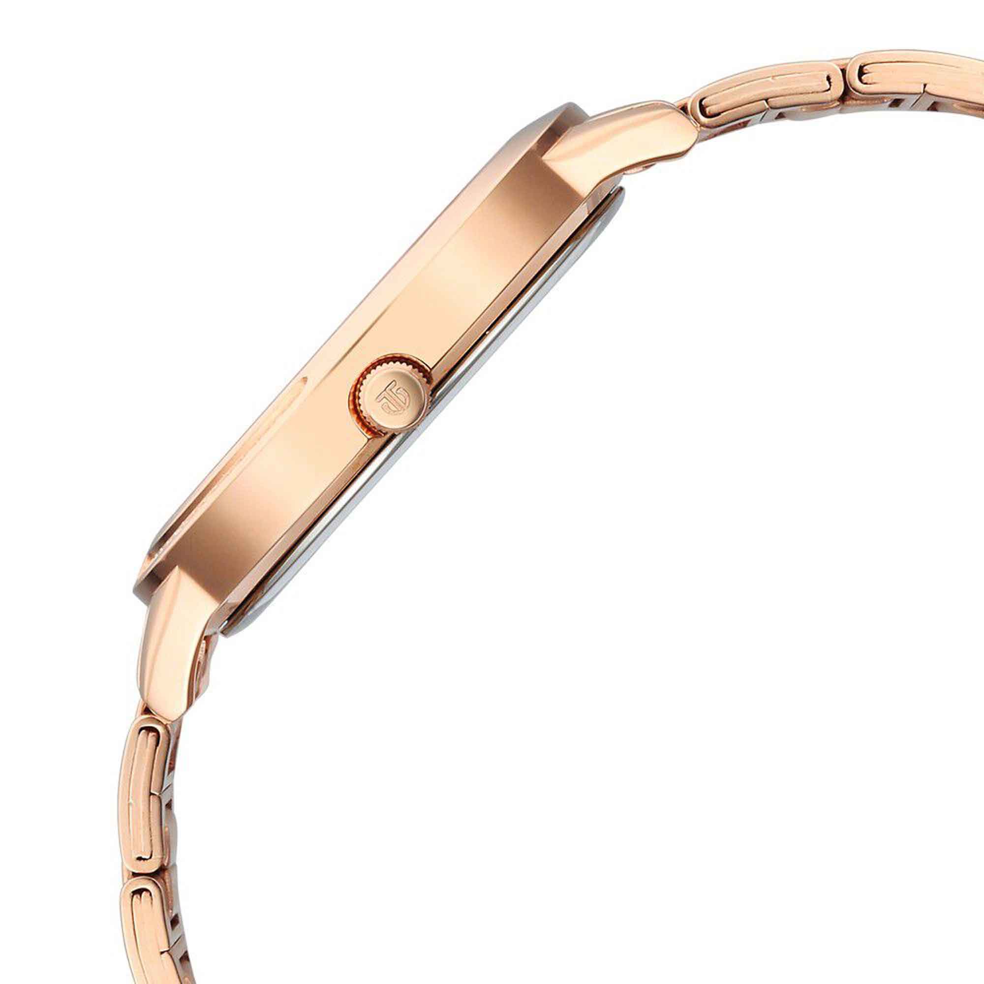 Picture of Titan Razzle Dazzle Quartz Analog Pink Dial Stainless Steel Strap Watch For Women