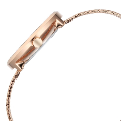 Picture of Titan Raga Memoirs Quartz Analog Mother Of Pearl Dial With Rose Gold Metal Strap Watch For Women