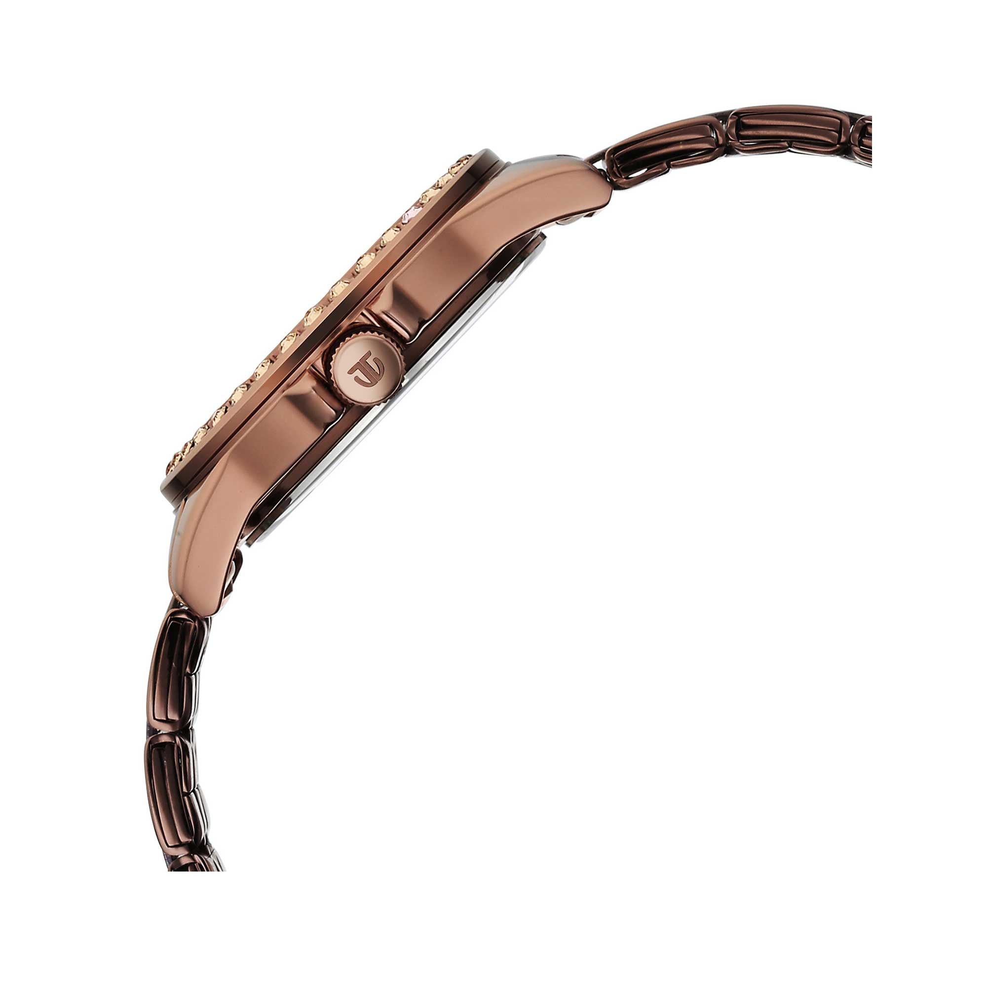 Picture of Titan 9798Qm01 Women Brass Round Shape Watches