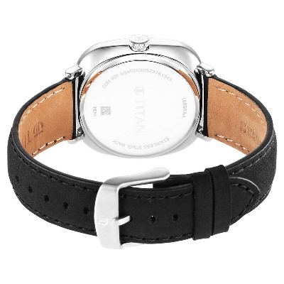 Picture of Titan Neo Curve Quartz Analog Anthracite Dial Black Leather Strap Watch for Men