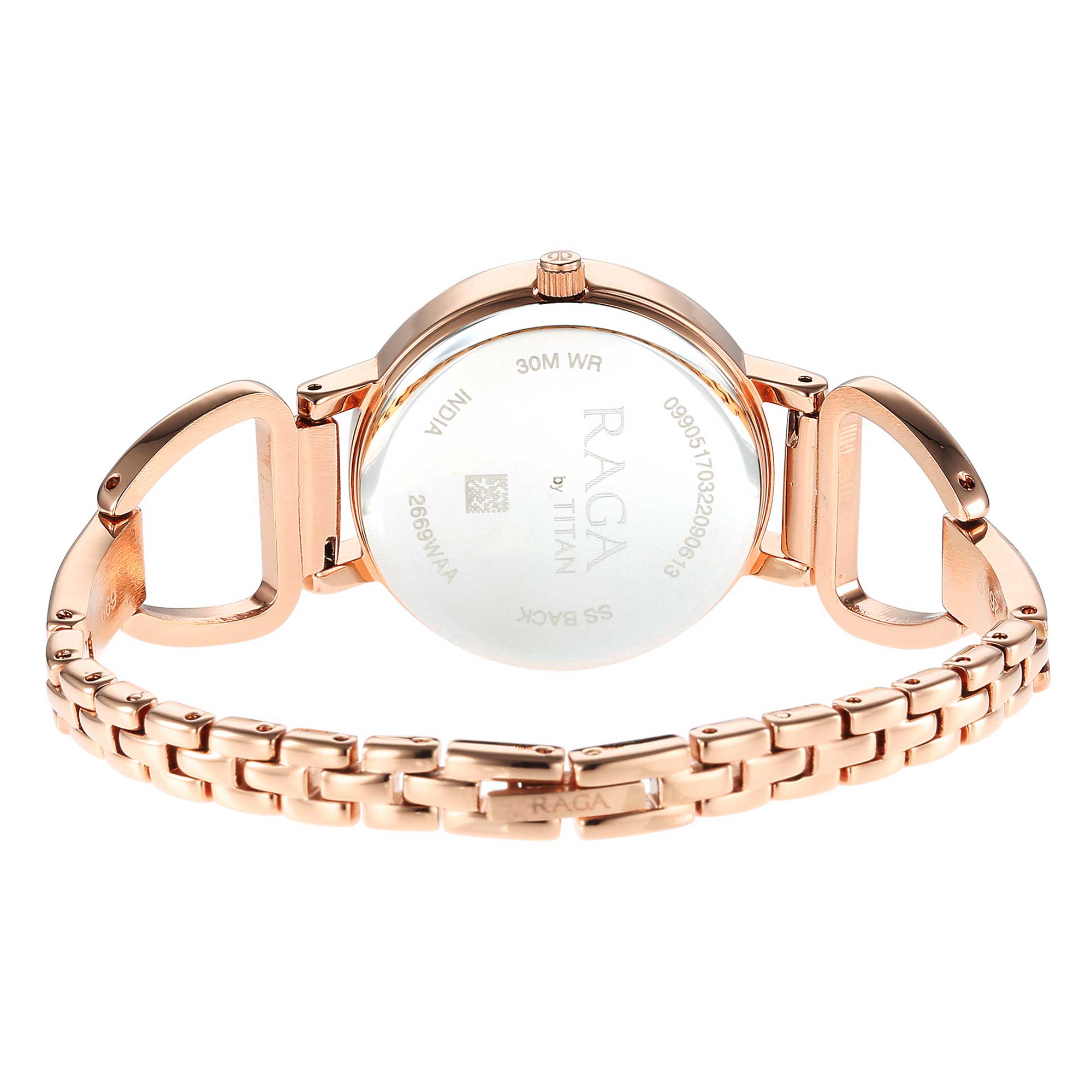 Picture of Titan Silver Dial Quartz Analog with Date Watch for Women