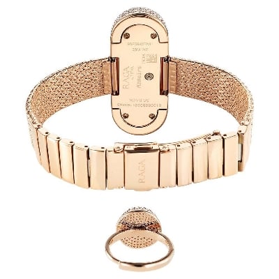Picture of Titan Raga Memoirs Quartz Analog Mother Of Pearl Dial With Rose Gold Metal Strap Watch For Women