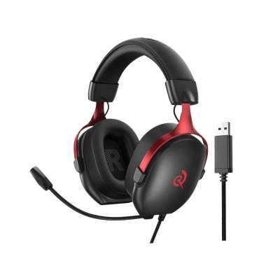 Picture of QCY Heroad VN200 Pro 7.1 USB Wired RGB Headset-Black