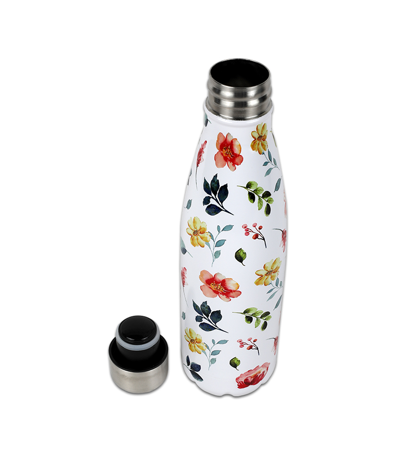 Buy SS Cola Water Bottle 450 ML(Flower Print) at Best Price in Bangladesh	