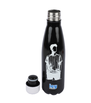 Buy  Hot & Cold Stylish SS Cola Water Bottle 450 ML | Midnight Chill at Best Price In Bangladesh