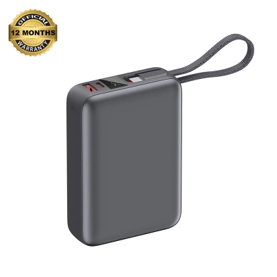 Picture of QCY PB20A 20000mAh 45W PD Power Bank- Black