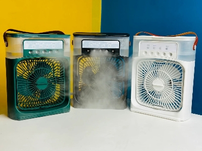 Picture of 🔌 Rechargeable Air Cooler with USB Power Supply | MNK SHOP (Black)