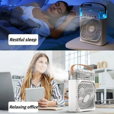Picture of 🛠️ Durable Rechargeable Air Cooler – Long-Lasting | MNK SHOP (Black)