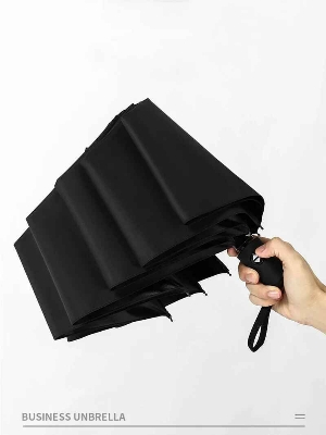 Picture of BMW স্টাইলিশ রেইন গিয়ার ছাতা | MNK SHOP (Black)