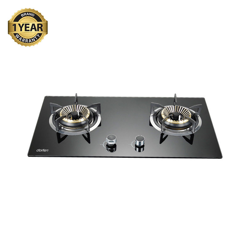 Picture of DORFEN Glass Gas Stove with 2-Burners - 31x18