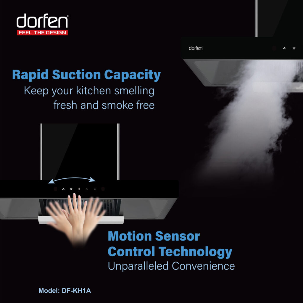 Picture of DORFEN Smart T-Shape Kitchen Hood 36" - 36