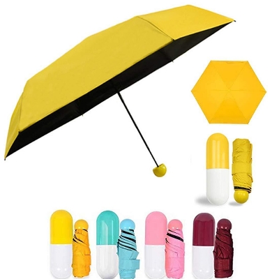Picture of Capsule Umbrella – সহজ অপারেশনের জন্য ডিজাইনকৃত | MNK SHOP (Brown)
