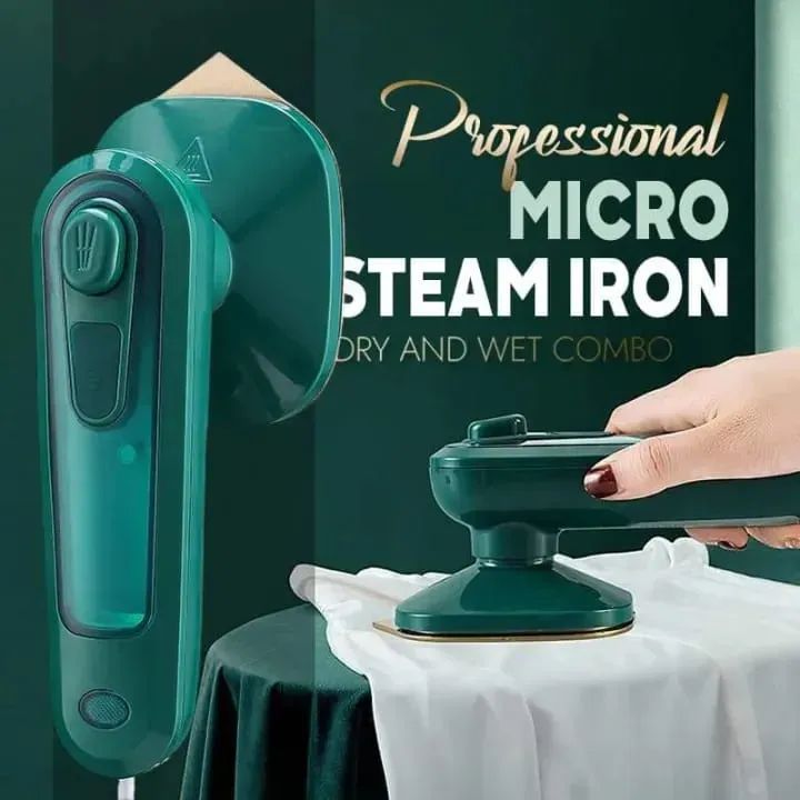 Picture of Compact Iron with Vertical Steam Function | MNK SHOP (Green)
