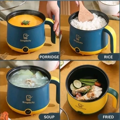 Picture of Easy-to-Use Portable Cooker for Rice & Veggies | MNK SHOP (Blue)