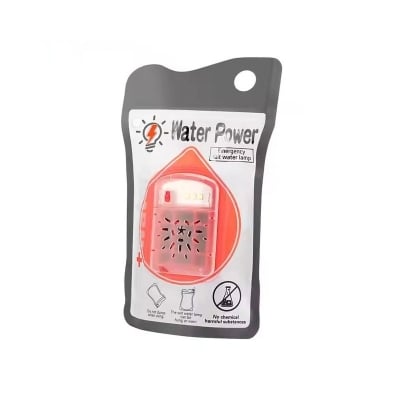 Picture of New Salt Water Lamp Emergency Light - 120 Hours Portable Emergency Lights - Salt Water LED Lamp for Night Fishing, Camping, Travel Or Emergency Situation