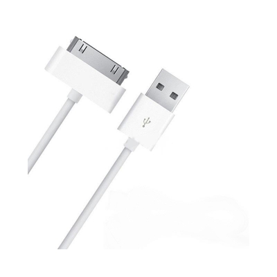 Picture of USB Cable for iPhone 4 4s iPad 2 3 iPod 30 Pin Metal Plug Charger Sync Cable for iPhone 4 4S Charging Data Cable