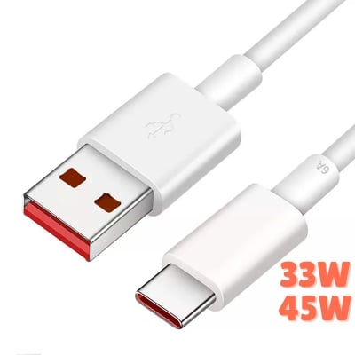 Picture of Original Infinix Type C Cable - USB-C Fast Charging Data Cable For Infinix Smart 8 Note 12 11 10 Pro Hot 30 30i 12 11 10 Zero 30 20 100CM