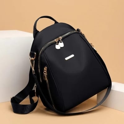Picture of Woman Backpack Mini Bag For College University School Office Multipurpose Bag For Girls 20 L Size Can Easily Accommodate Books Lunch Box Bag