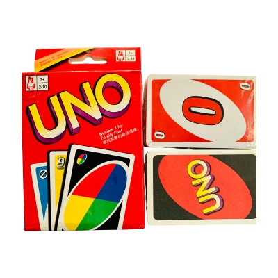 Picture of Uno Card Game Play/ Big Size - 108 Pcs Card/ Multicolor