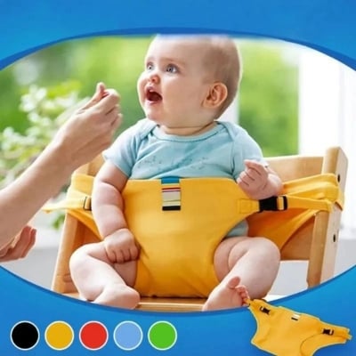 Picture of Foldable Baby Chair Safety Strap Portable Kids Chair Safety Belt Infant Car Seat Dining Belt Child Protection Belt