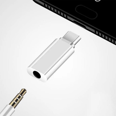 Picture of Type-C to 3.5mm Earphone Adapter USB-C Male to AUX Audio Female Jack for Xiaomi, Letv, and Other Devices