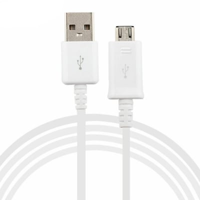 Picture of Samsung Type B Cable Data Fast Charging Quick charging Android Phone Cable White